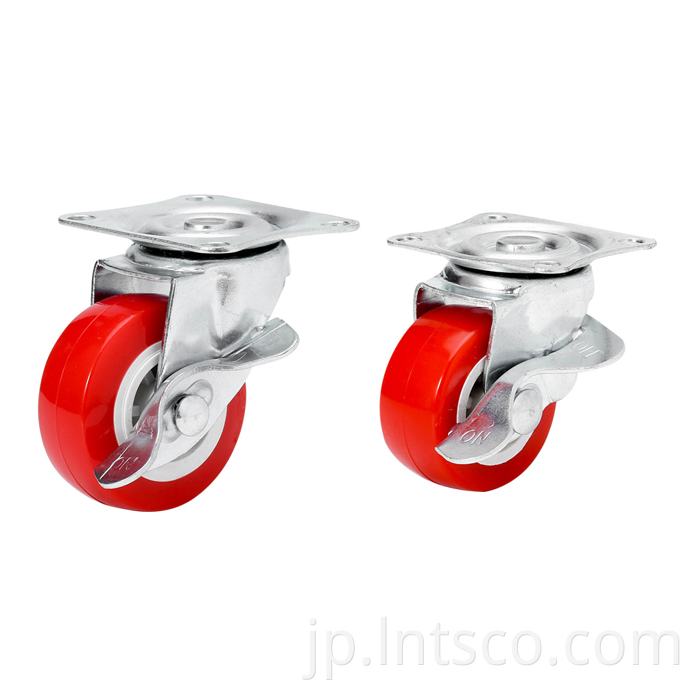 Light Duty Side Brake Casters